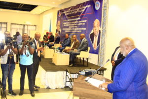 S.E Aimé MOLENDO SAKOMBI, Ministre des Affaires Foncières